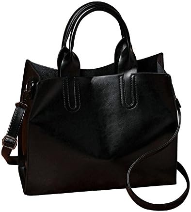 HuaMore Fashion Women Leather Handbag Messenger Shoulder Bag Satchel