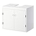 Produktbild IKEA SILVERÅN Waschbeckenunterschrank in weiß; mit 2 Türen