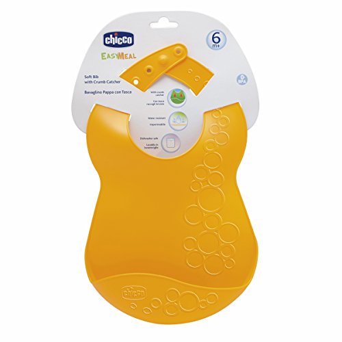 Chicco Schildlätzchen mit Auffangschale, Halsweite variabel, 6+ Monate - 2