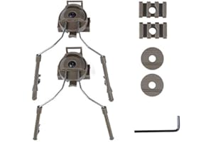 ACEXIER Tactical Fast Helmet Headset Holder Rail Adapter Set for Fast/AF Helmet Rail Helmet Rail Suspension Mount Helmet Accessories