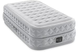 Intex 64488ND - Materasso Dura-Beam Supreme Air-Flow Autogonfiante, 99x191x51 cm