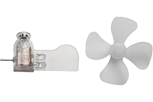 LIOAEUST Mini Windkraftanlagen Generator, Kleine Windkraftanlagen Generator LED Lehrwerkzeuge Probe Vorlage Modell für Lehre Experiment