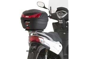Givi Support Valise Top Case Monolock Kymco 50/125 Agility R16+ Bj 14, Noir, Autres
