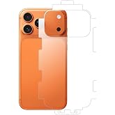 Zore Apple ile uyumlu iPhone 17 Pro Max Zore Arka Zum Body Ekran Koruyucu Şeffaf