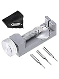 Watch Band Strap Link Pin Remover entfernen einstellbar Tool-Reparatursatz für Uhrmacher mit 3 Extra Pins