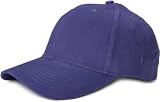 eingearbeitetes Schweißband styleBREAKER Klassisches 6 Panel Cap mit gebürsteter Oberfläche (Lila)