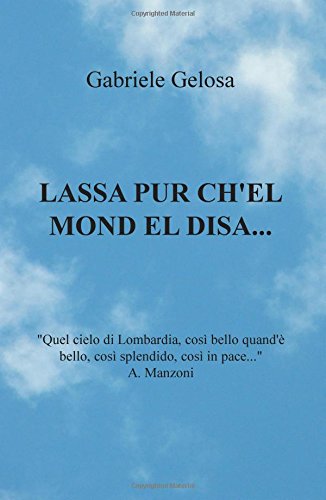 Preisvergleich Produktbild LASSA PUR CH'EL MOND EL DISA. . .
