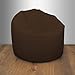 Shopisfy Large Children's & Teen's Water Resistant Fabric Bean Bag, Brown