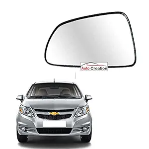 Auto Creation - Left Side Rear View Mirror Glass Chevrolet SAIL U-VA / SAIL