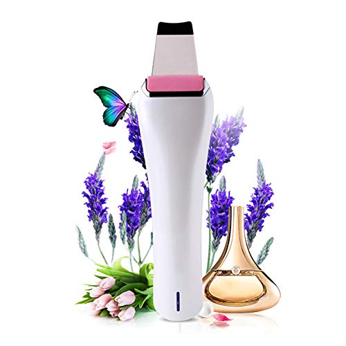 Preisvergleich Produktbild HZL- Facial Scrubber Ultraschall Gesichtshaut-Reiniger Gerät Exfoliator Reinigungsinstrument Poren-Reiniger für Feine Linien Falten