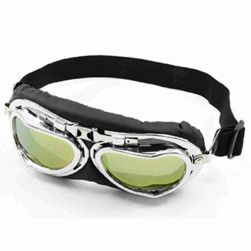 Miki&Co Motorcycle Driving Full Frame Protective Goggles Glasses Sunglasses