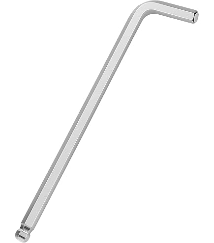 Clé Male 6 Pans Courte KS Tools 151.2024 - 4 Mm | Chrome Mat | DIN ISO 2936 | Qualité Professionnelle