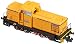 Produktbild Arnold HN2269 Diesellokomotive Baureihe V60D der DR, Epoche III, orange Modellbahn