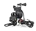 Produktbild Motorrad Handy Halter USB Ladekabel Halterung 2 in 1 360 Grad Rotation USB Ladegerät GPS Autohalterung
