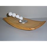 Kerzenhalter Kerze Wachskugeln Kirsche Holz Edelholz Teelichthalter