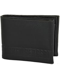Bikkembergs - Cartera para hombre negro negro