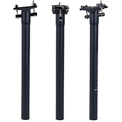 ELITA ONE Tijas de sillín de Fibra de Carbono Bicicleta de Carretera Bicicleta de Mountain Bike tija 130g-150g UD Mate 27.2/30.8/31.6mm * 300/350/400 Piezas de Bicicleta (300, Ø31.6mm)