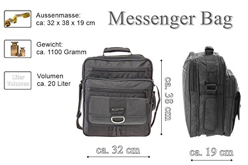 AKTIONSWARE   SONDERPOSTEN Arbeitstasche Schultertasche Flugbegleiter Umh  ngetasche Business Messenger Bag Tasche