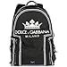 Produktbild Dolce & Gabbana Nylon Rucksack Herren Tasche Laptop Schulrucksack vulcano Schwarz