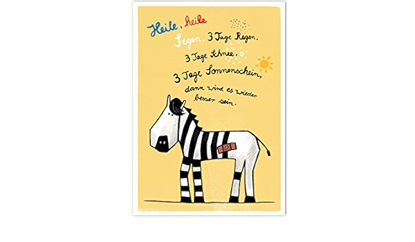 Carte De Voeux Bon Retablissement 2 Cartes Postales Pour Prompt Retablissement Amazon Fr Fournitures De Bureau