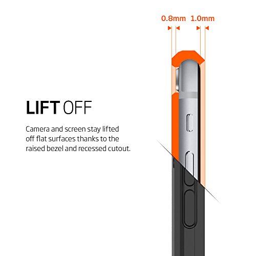 Spigen SGP11643 - Funda para iPhone 6 Plus 6S Plus Negro reviews Spigen SGP11643 - Funda para iPhone 6 Plus 6S Plus Negro