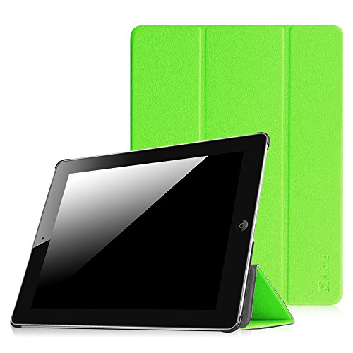 Fintie Apple iPad 2/3/4 Hülle Case - Ultra Slim Superleicht Schutzhülle Smart Shell Cover Tasche Etui mit Auto Schlaf / Wach und Standfunktion für Apple iPad 2 / iPad 3 / iPad 4 Retina, Grün