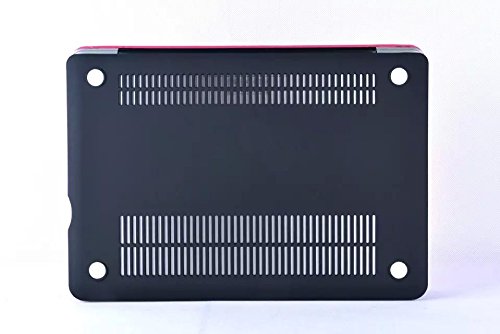 HASESS Seidig Glatt Sanfte Berührung Harte Schale Hülle Abdeckung PU-Leder Coated Snap-on Schale Abdeckung Laptop Folio Haut Hülsen für Apple Macbook Pro 15″ A1286 Glossy Display Nicht-Retina + Klar TPU EU/UK Tastatur Abdeckung + Klar LCD-Schirm-Schutz – Rosa - 6