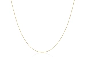 jewellerybox Gold Dipped Sterling Silver Foxtail Chain 14-22 Inches