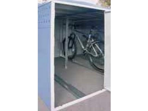 Preisvergleich Produktbild Fahrradgarage Anbausatz BikeBox 1 80x125x205cm ohne Seitenwand Fahrradständer