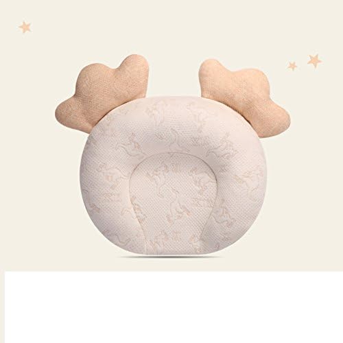 Baby Latex Pillow,Stereotypes Pillow,Newborn 3-6 Months Baby-H