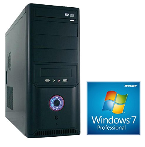 WINDOWS 7 Prof. 64 Bit, PC Intel i5 4440 Quad Core 4x3,1 ghz, 500 gb sata iii (7200rpm), 8GB ddr3 (1600MHz), GeForce GT730 2gb (hdmi-dvi-vga), 2xUSB 3.0 , 6xUSB 2.0 (2xVorne/4xHinten), audio, DVD Brenner, 420W, computer, rechner, multimedia, pc, desktop