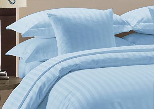 Comfort Beddings 800TC 3pc Duvet Cover Set Emperor Size 100% Egyptian Cotton Stripe