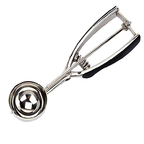 Eiscreme Löffel Edelstahl Frühlings Handgriff Stampfer Plätzchen Scoop Küche Werkzeug