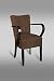 Produktbild Sessel Leblon 67 mit Stoffbezug, Farbe: Braun Vintage - Abmessungen: 86 x 44 x 43 cm (H x B x T)