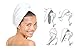 Produktbild Marke neue Mikrofaser Haar Haar Behandlungen Keratin marokkanischen Haar-Öl Wachstum Trocknen Spa – Mikrofaser Haar wickeln Trocknen Bad Dusche Kopf Handtuch