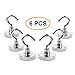 Produktbild Magnethaken Starker Neodym Haken mit Magnet Magnetischer Haken für Büro, Küche, Badezimmer, Schlafzimmer, Haftkraft 34kg, 6 Stück