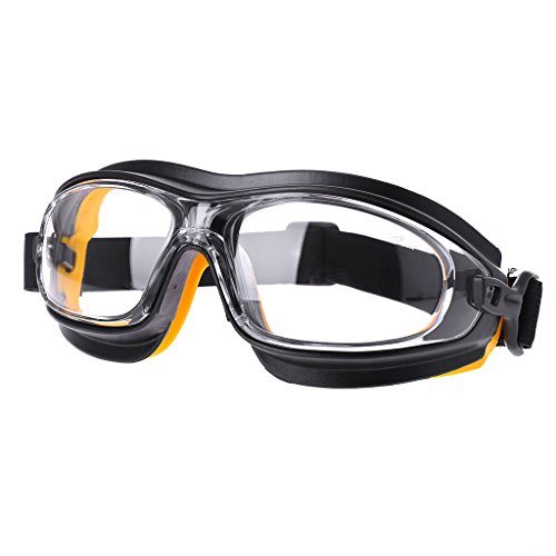 Preisvergleich Produktbild ranuw Staub Wind sanddicht stoßfest chemischen Säure Splash Arbeitsplatz Sicherheit Goggle, Orange