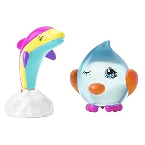 Preisvergleich Produktbild POLLY POCKETTM CUTANTSTM SPLASHTOPIA WORLDTM RAINBOWPHINTM and WATERDROP BIRDTM Figures