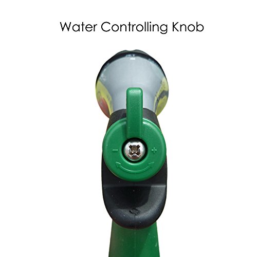 Garten-Handbrause / prühkopf von Kurelle; Hochdruck-Pistolengriffauslöser, 8 einstellbare Strahlformen, geeignet zum Autowaschen, Saubermachen, für die Bewässerung von Rasen und Pflanzen und ideal für das Waschen von Haustieren. - 5