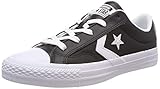 Obermaterial: Leder Converse Unisex-Erwachsene Star Player OX Black White Fitnessschuhe, Schwarz 083, 46/47 EU