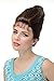 Price comparison product image WIG ME UP ® GFW2189-6H27 Lady Quality Wig Cosplay turban style towering beehive 50s 60s brown blond strands streaked hairbun fringe Frankenstein