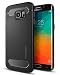 Produktbild Samsung Galaxy S6 Edge Plus Hülle, Spigen® [Rugged Armor] Elastisch [Schwarz] Ultimative Schutz vor Stürzen und Stößen - [Karbon Look] Schutzhülle für Samsung S6 Edge Case, Samsung S6 Edge Cover, Galaxy S6 Edge Plus Case, Galaxy S6 Edge Plus Cover - Black (SGP11698)