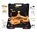 Produktbild Beste Akku 2.5T 12cm-37cm und 17cm-42cm Auto Elektrischer Wagenheber mit Elektro Schlagschrauber mit Drahtlose Fernbedienung