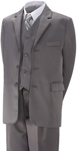 Boys Suit Grey Formal 5 Piece Age 4 year
