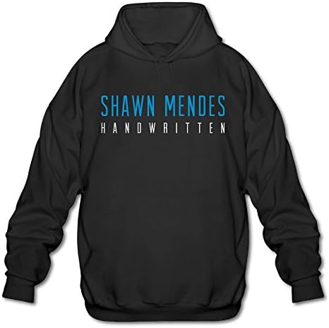 Shawn Mendes Singer-songwriter Men's Fashion Hoodies Hooded Sweatshirt -  Black - 