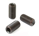 din916 Copa Point Tornillo prisionero de Rosca métrica con (, 16 unidades) grado 10,9 acero altamente maleable (16) 3 x 8 mm x M enrosca con llave Allen de con punta prisionera de alta resistencia