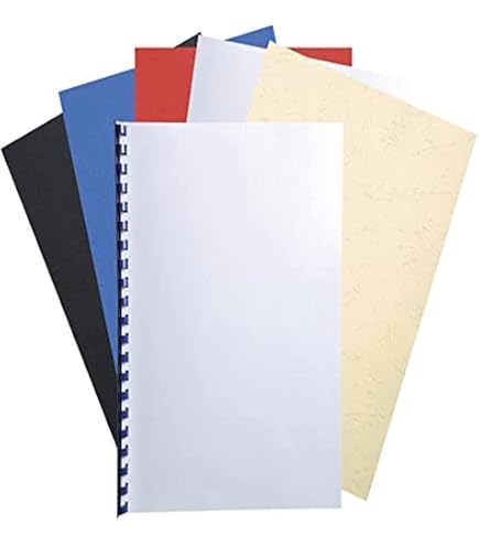 Couvertures De Reliure Fellowes Delta Grain - Pack De 25 En Blanc A4 250g - Présentation Professionnelle
