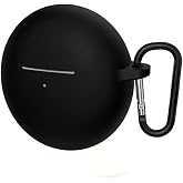 Coverzone Huawei FreeBuds 7İ İle Uyumlu Y&uuml;ksek Kalite &Ccedil;izilmeye Dayanıklı Koruyucu Yumuşak Silikon Kulaklık Kılıfı Kancalı FB