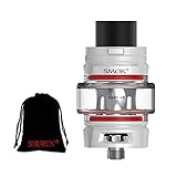 Original SMOK TFV8 BABY V2 5ml Verdampfer Tank Atomizer ohne Nikotin, SHURUN Aufbewahrungstasche enthalten (Weiß)