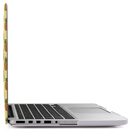 iDOO MacBook Schutzhülle / Hard Case Cover Laptop Hülle [Für MacBook Pro 13 Zoll Retina – ohne CD-Laufwerk: A1425/A1502] – matt, Ananas - 4